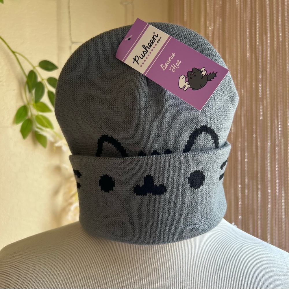 ✨NWT✨ Pusheen Charcoal Beanie